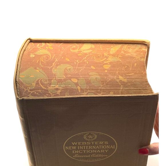1956 Webster's New International Dictionary - Picture 2 of 13